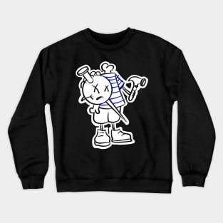 Mr. Sinmo blue Crewneck Sweatshirt